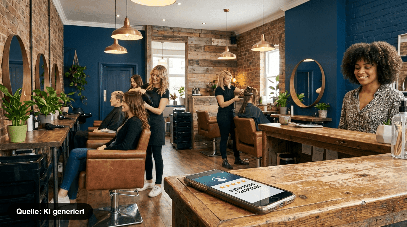 Friseursalons und Google-Bewertungen